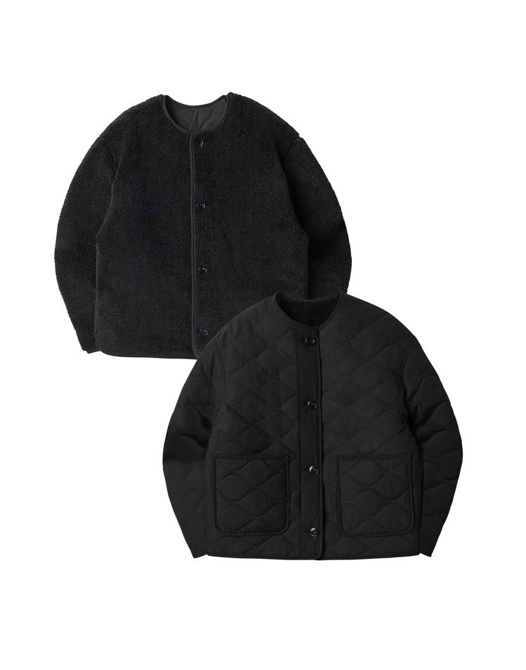 Reversible Padding Jacket Black