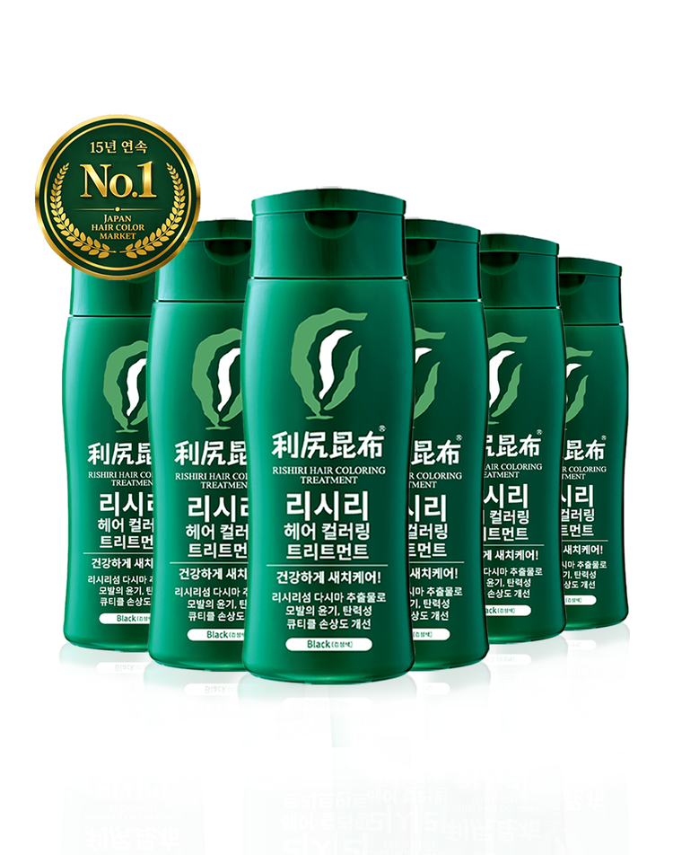 리시리 헤어 컬러링 트리트먼트 200g 6개