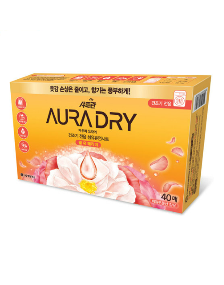 아우라 드라이시트 윌유메리미향 40매