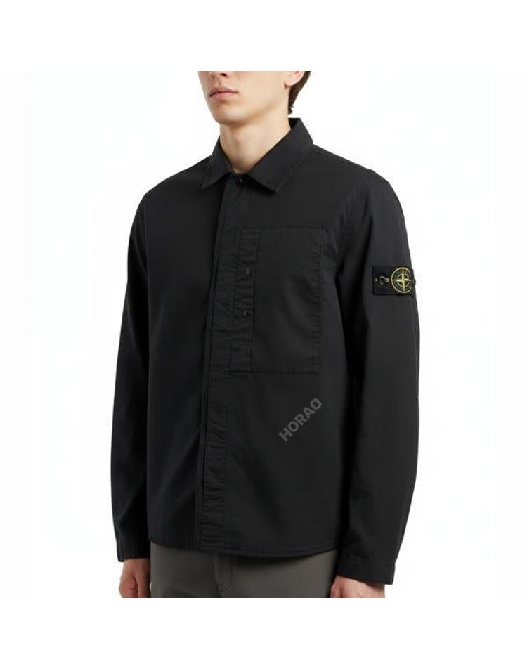 스톤아일랜드 1200033 Supima Cotton Twill StretchTC Overshirt K1S15 S0010 V0029 수피마 코튼 트윌 스트레치TC 오버셔츠 F5QNX