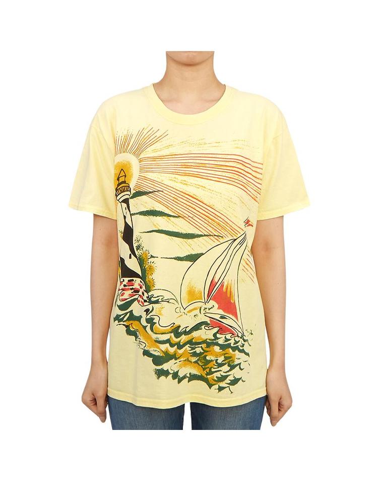 와일드동키 여성 반팔티셔츠 T LIGHTHOUSE ESW SUNFLOWER W