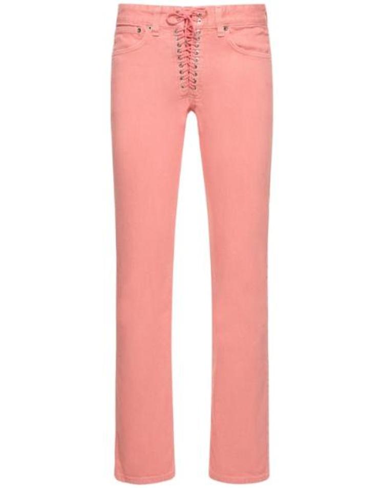 [해외직구] 26 FW 루도빅 드 생 세르넹 여성 Straight jeans with lace closure 77I XJX005 TP724755044
