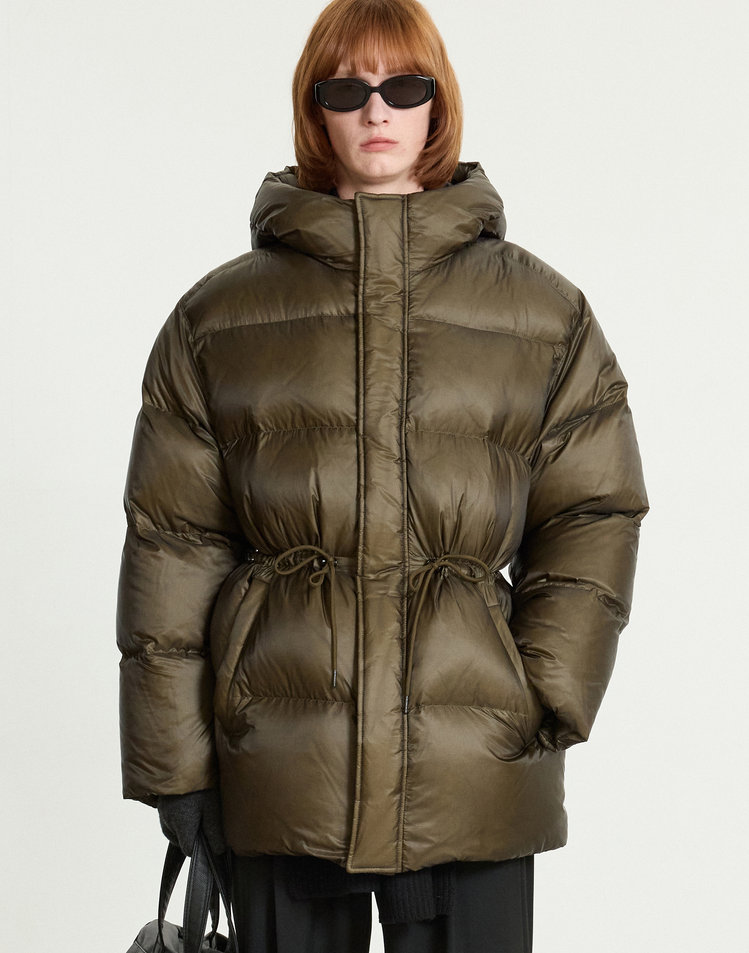 City Climber European-goose Down Parka (Olive Khaki)(TNJU5F202K2)