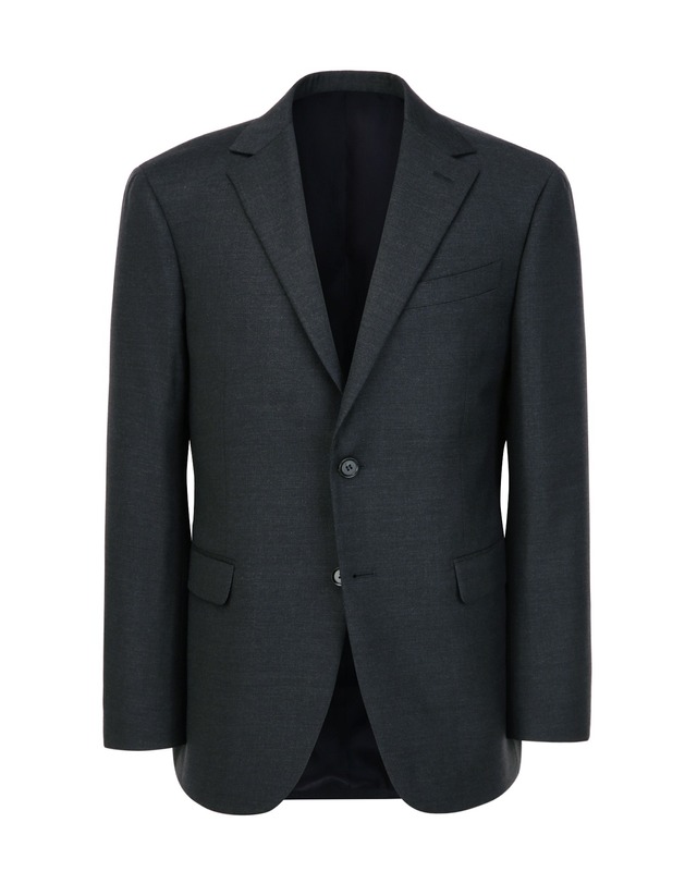 알레그리 다크그레이《Tech Tailoring》Loro Piana 수트 셋업 차콜 그레이 착용컷