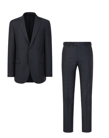 [26SS][SET]E.Zegna 그레이쉬블루《TECH TAILORING》 솔리드 수트 셋업