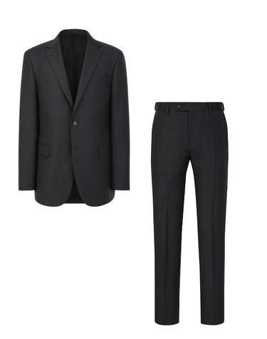 [SET]E.Zegna 다크그레이《TECH TAILORING》 솔리드 수트 셋