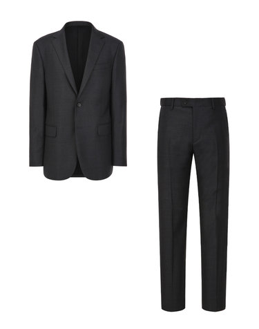 챠콜그레이 REDA 투톤 《Tech Tailoring》수트 셋업