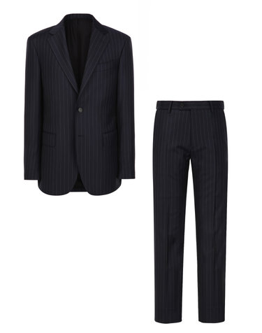 다크네이비 E.ZEGNA《Modern TAILORING》 Pinstripe 수트 셋업