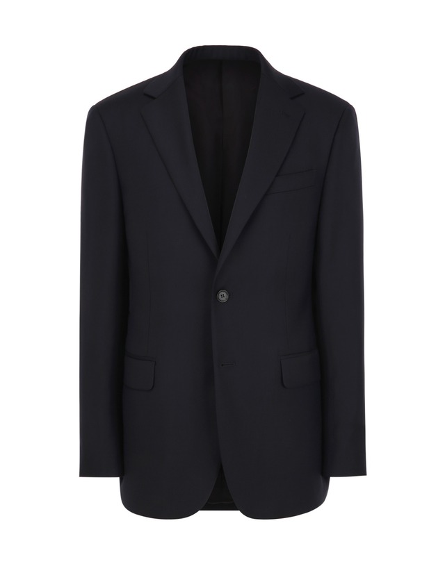 알레그리 다크네이비 LORO PIANA 《TECH TAILORING》 솔리드 프리미엄 수트 셋업 진한 네이비 착용컷