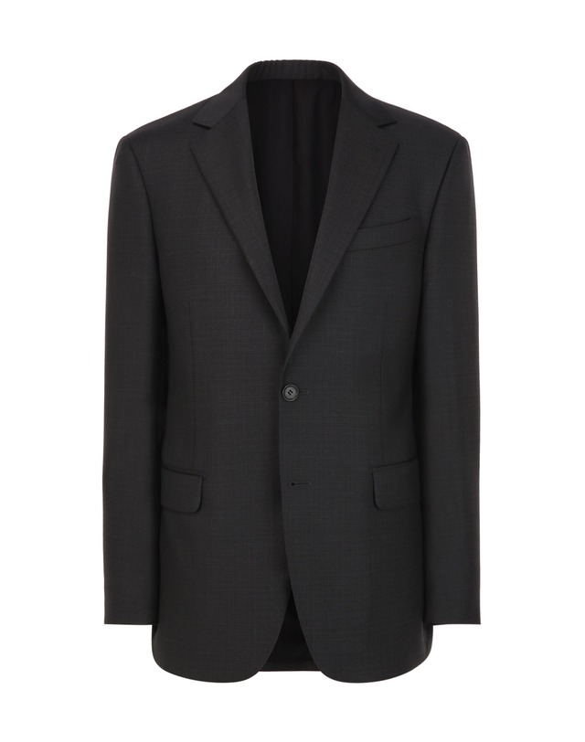 알레그리 챠콜그레이 LORO PIANA 《TECH TAILORING》 마이크로 패턴 프리미엄 수트 셋업 차콜 그레이 착용컷