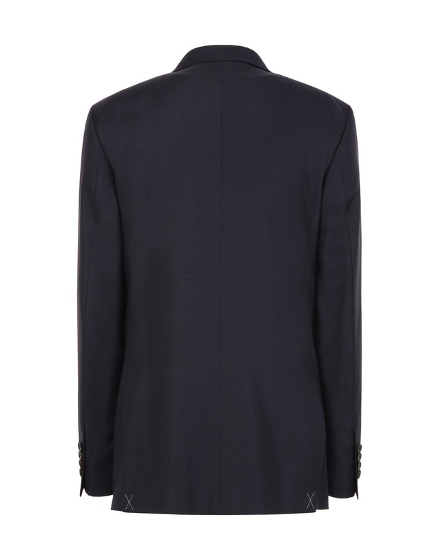알레그리 다크네이비 LORO PIANA 《TECH TAILORING》 마이크로 패턴 프리미엄 수트 셋업 진한 네이비 착용컷