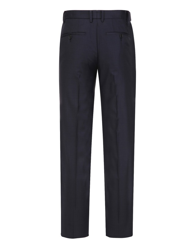 알레그리 다크네이비 LORO PIANA 《TECH TAILORING》 마이크로 패턴 프리미엄 수트 셋업 진한 네이비 상세