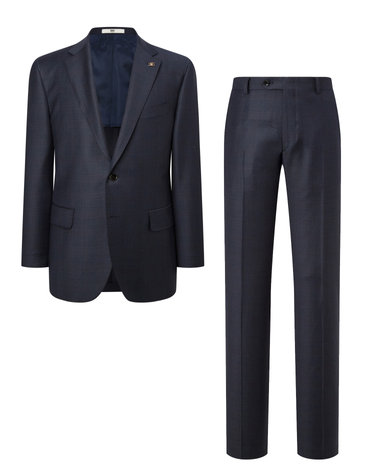 [ZEGNA] TROFEO 블루 마이크로 수트