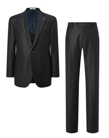 [ZEGNA] TROFEO 다크그레이 마이크로 수트