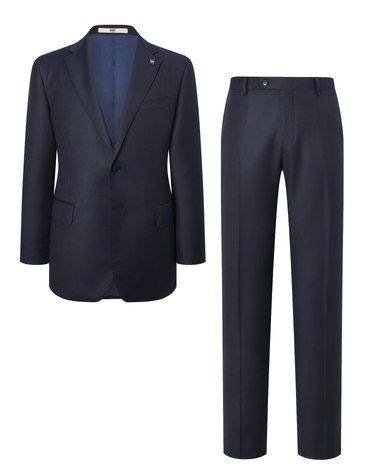 [ZEGNA] 다크네이비 조직감 수트