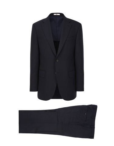[LORO PIANA 원단] 다크네이비 울100% 솔리드라이크 수트