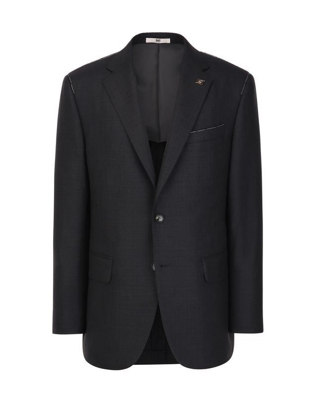 닥스 남성 세트 [OBS][LORO PIANA 원단] 차콜그레이 울100% 수트 차콜 그레이 착용컷