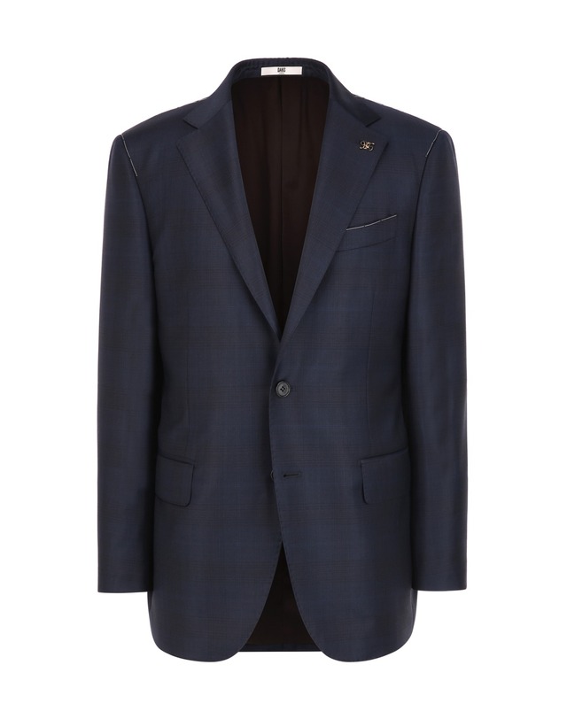 닥스 남성 세트 [OBS][BRITAIN][ZEGNA] 네이비 메리노 울 마이크로 수트 착용컷