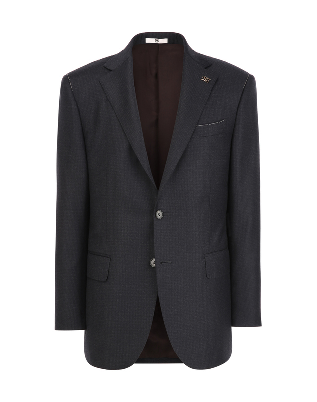 닥스 남성 세트 [OBS][BRITAIN][ZEGNA] 다크 그레이 울 캐시미어 솔리드 라이크 수트 진한 그레이 상세