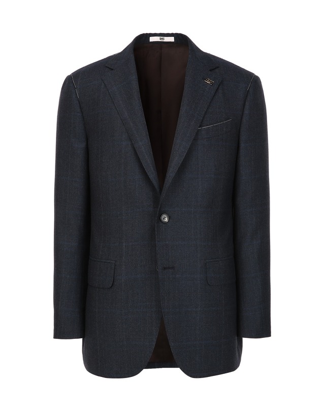 닥스 남성 세트 [OBS][BRITAIN][ZEGNA] 그린 실크 혼방 쉐도우 체크 수트 초록 착용컷