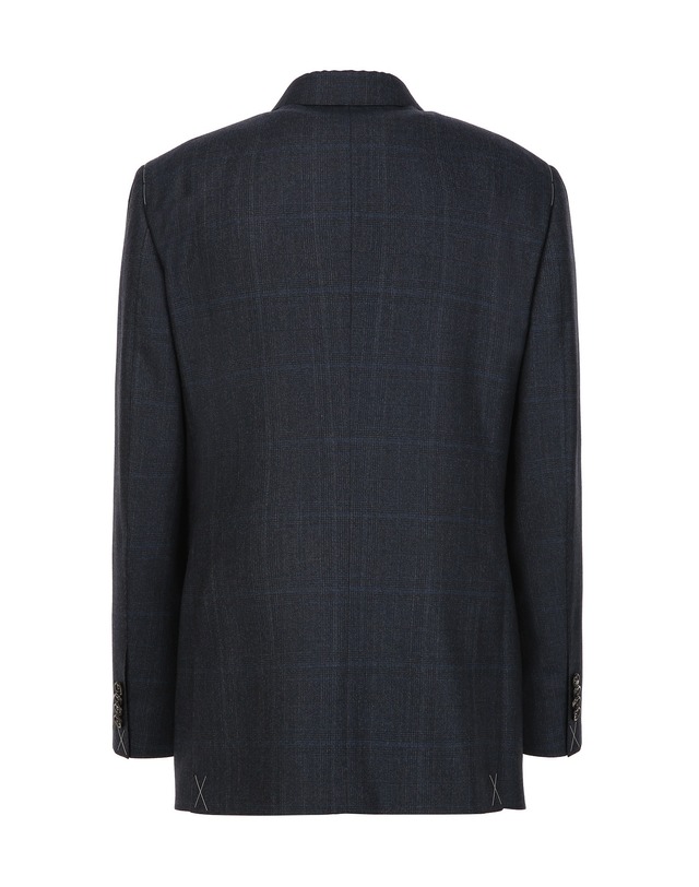 닥스 남성 세트 [OBS][BRITAIN][ZEGNA] 그린 실크 혼방 쉐도우 체크 수트 초록 착용컷