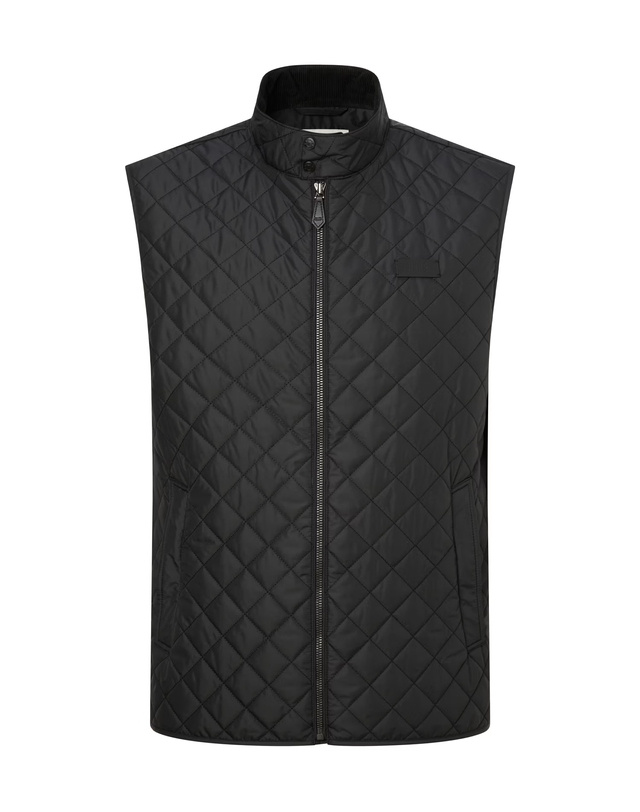 닥스 골프 [PREMIUM] 경량 퀼팅 패딩 VEST 남녀 세트 베이지 착용컷