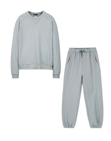 [SET] [NEWYORK SWEAT] 라이트그린 UrbanShell 맨투맨 셋업