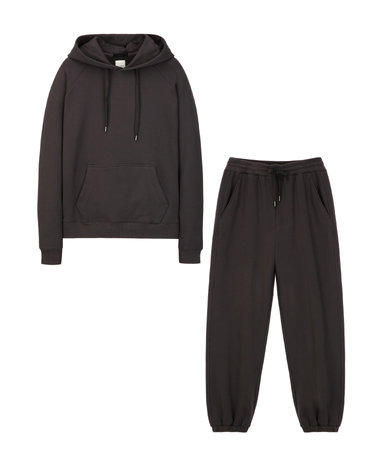 [SET] [NEWYORK SWEAT] 차콜그레이 UrbanShell 후드티 셋업