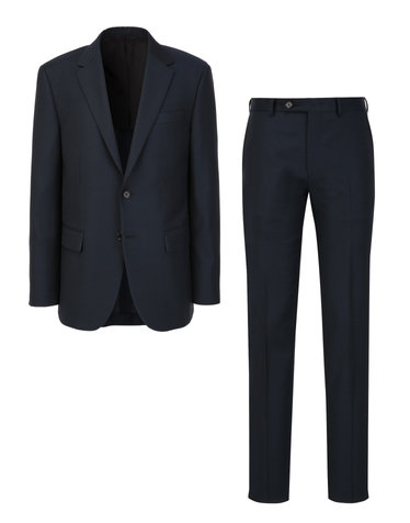 [SET] [E.ZEGNA 원단] 시그니처 투톤 수트 셋업 - 터콰이즈블루