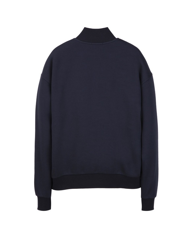 질스튜어트 뉴욕 세트 [SET] [NEW YORK SWEAT] UrbanShell 트랙집업 &와이드핏 조거팬츠 셋업 - 다크네이비 진한 네이비 착용컷