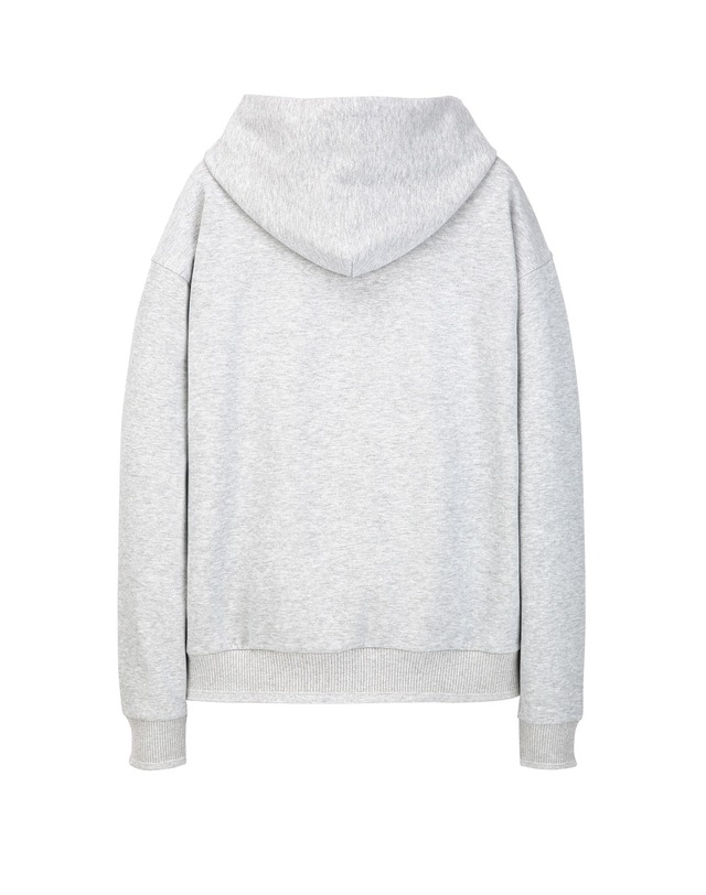 질스튜어트 뉴욕 세트 [SET] [NEW YORK SWEAT] UrbanShell 후드티 & 와이드핏 팬츠 셋업 - 라이트그레이 밝은 그레이 상세