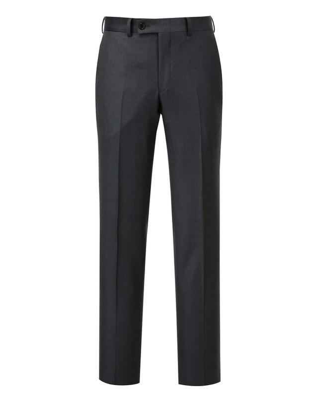 마에스트로 세트 [ZEGNA] 블로썸 그레이 투톤 멜란지 울 수트 착용컷