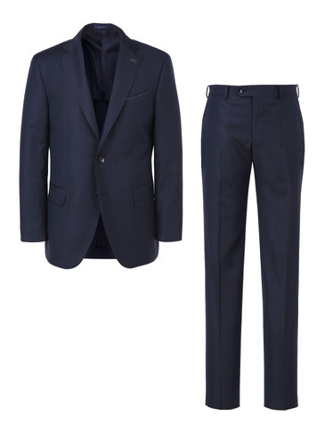 [SET][ZEGNA] 다크네이비 마이크로 체크 울 수트 셋업