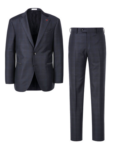 [SET][ALBERO][ZEGNA] 차콜그레이 체크 울 수트 셋업