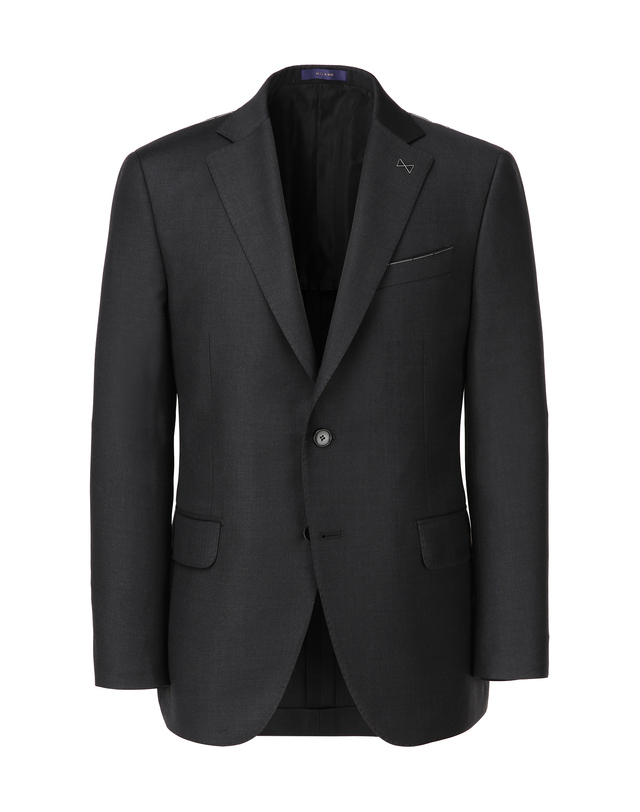 마에스트로 세트 [SET] [ZEGNA] 다크그레이 투톤 울 수트 셋업 진한 그레이 착용컷
