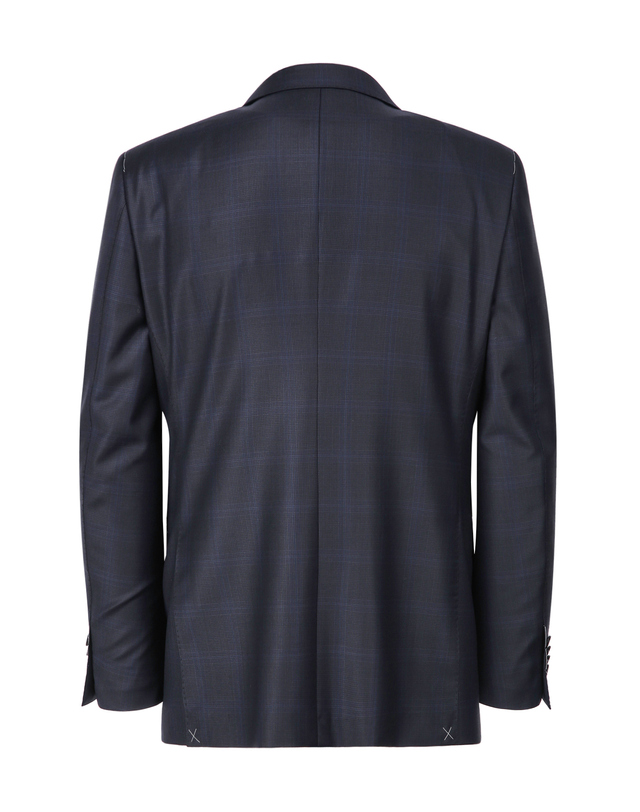 마에스트로 세트 [SET][ALBERO][ZEGNA] 차콜그레이 체크 울 수트 셋업 차콜 그레이 착용컷