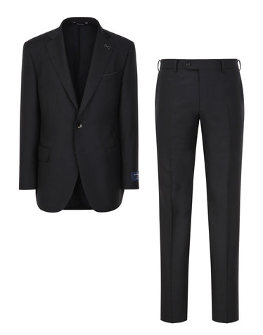 [MILANO][ZEGNA TROFEO] 다크그레이 울 솔리드 수트셋업
