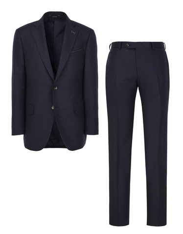 [MILANO][ZEGNA] 네이비 울실크 밀드 마이크로 패턴 수트