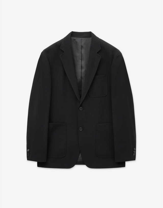 티엔지티 세트 Wool Blend Comfort Suit Set-up (Black) 블랙 착용컷
