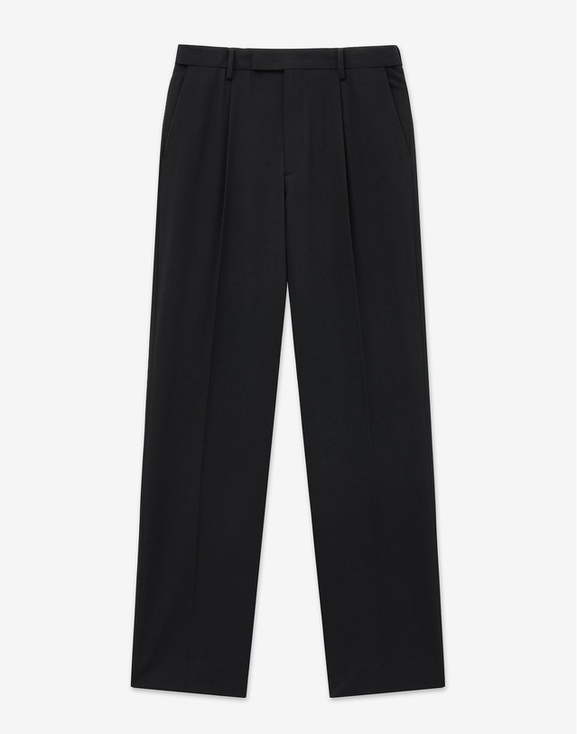티엔지티 세트 Wool Blend Comfort Suit Set-up (Black) 블랙 착용컷