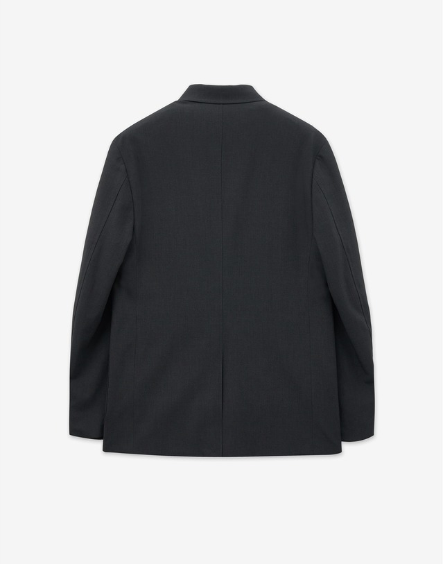 티엔지티 세트 Wool Blend Comfort Suit Set-up (Dark Grey) 차콜 그레이 착용컷