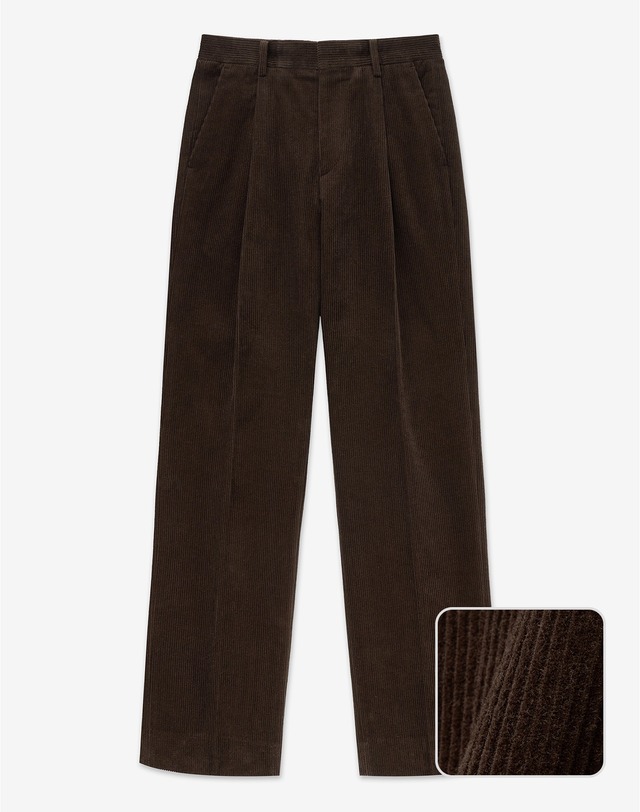 티엔지티 세트 Corduroy Suit Set-up (Brown) 브라운 상세