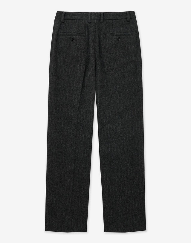 티엔지티 세트 Pin-stripe Wool Single Suit Set-up (Grey) 그레이 상세