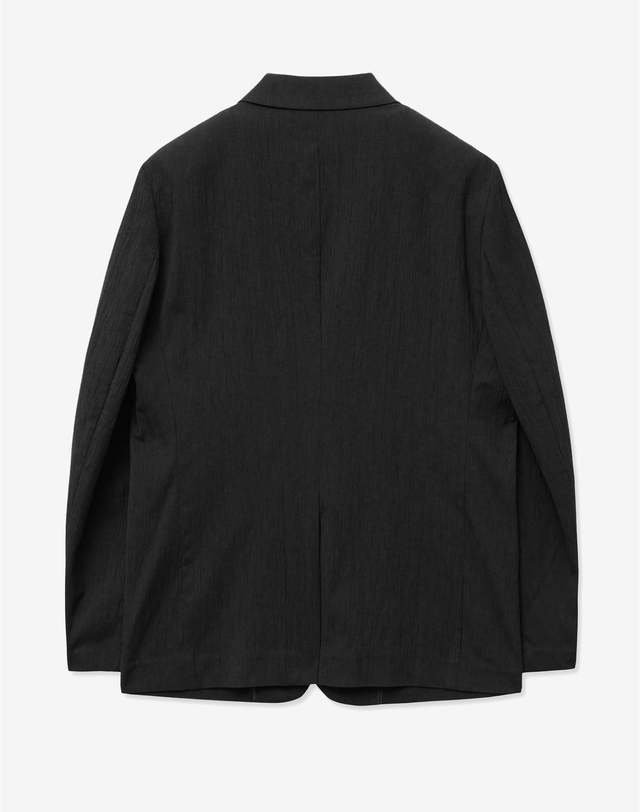 티엔지티 세트 Seersucker Loose & Tapered FIt Set-up (Black) 블랙 착용컷