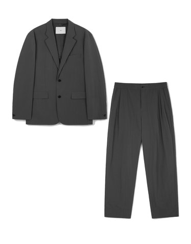 Comfort Nylon Jacket & Pants (Grey)