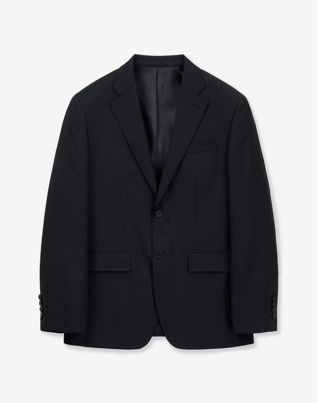 티엔지티 세트 Classic 3-piece Wool Suit (Black) 블랙 착용컷