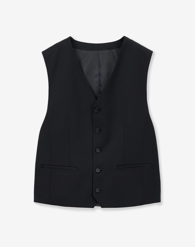 티엔지티 세트 Classic 3-piece Wool Suit (Black) 블랙 착용컷