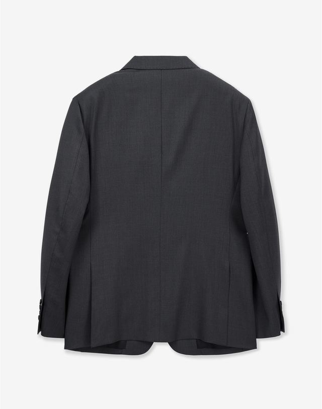 티엔지티 세트 Classic 3-piece Wool Suit (Charcoal Grey) 차콜 그레이 착용컷