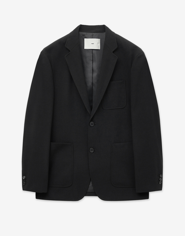 티엔지티 세트 Wool Blended Comfort Suit (Black) 블랙 착용컷