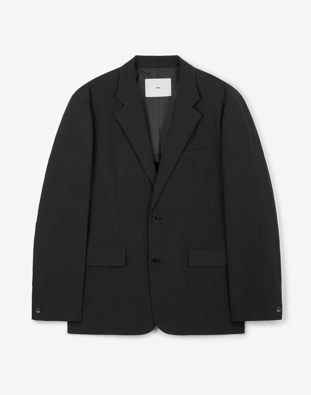 티엔지티 세트 Comfort Nylon Jacket & Pants (Black) 블랙 착용컷